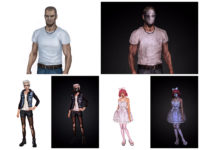 Thriller VR Quest Room Characters Concept Art